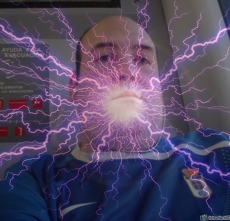 Montaje efecto eléctrico