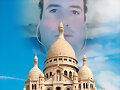 Montaje con la Bas&iacute;lica del Sagrado Coraz&oacute;n (Paris