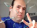 Montaje efecto de cristal rompiendose