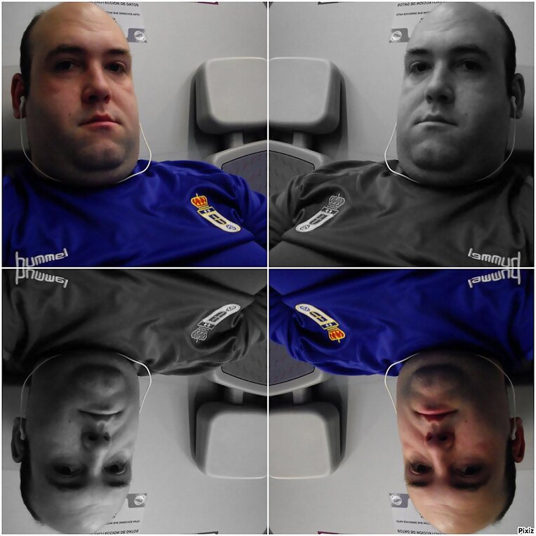 Collage espejo lateral