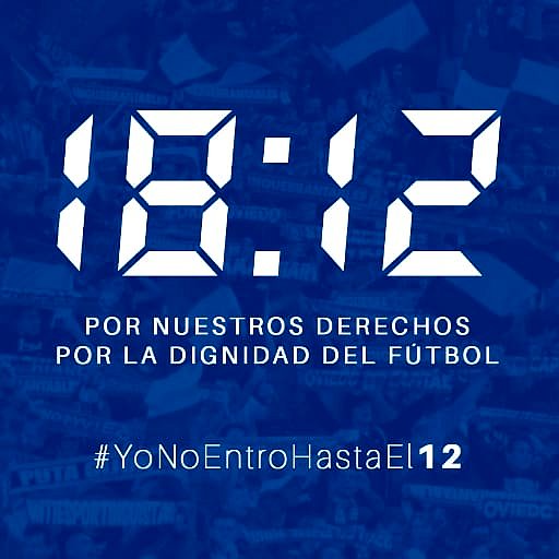 Yo no entro hasta el 12
