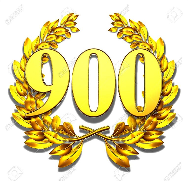900 entradas