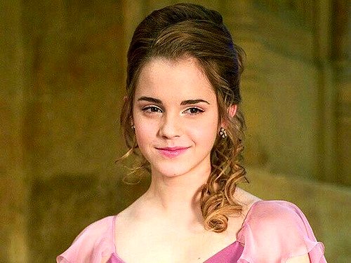 Emma como Hermione en HP4