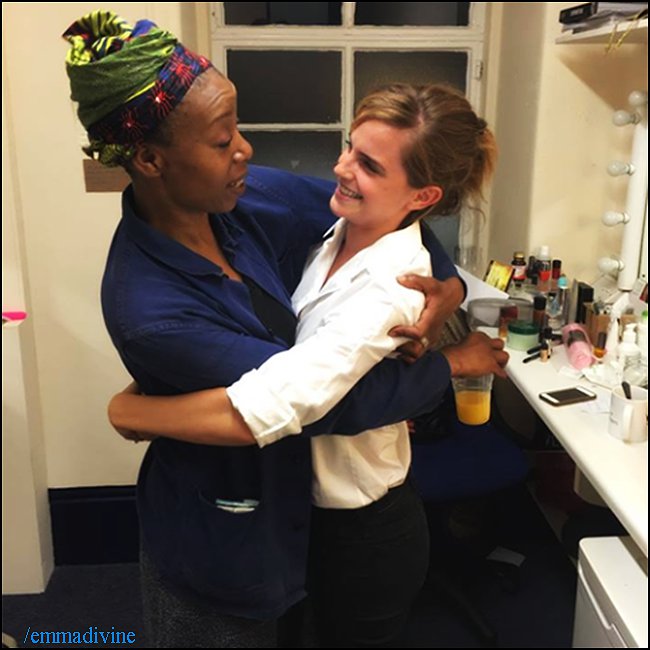 Emma Watson y Noma Dumezweni