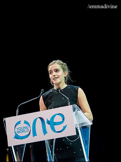 Emma en One Young World Ottawa