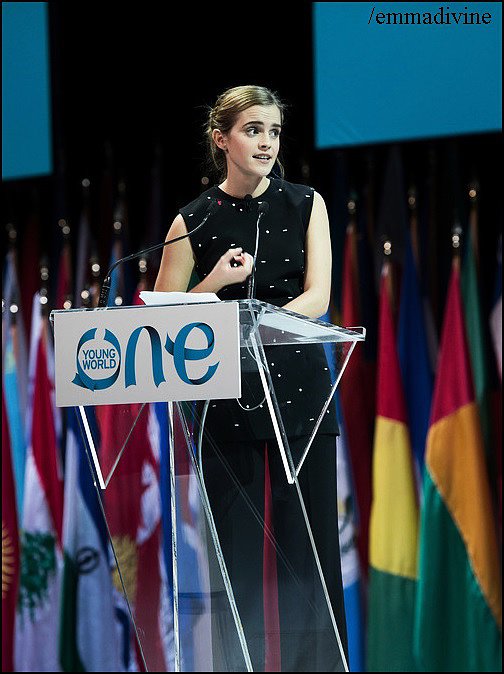 Emma en One Young World Ottawa