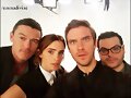 Emma Watson y actores de La Bella y la Bestia