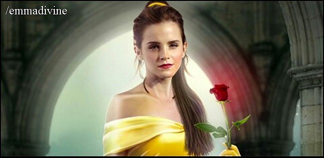 Emma Watson en la Bella y la Bestia.