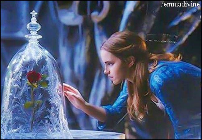 Emma en la Bella y la Bestia.