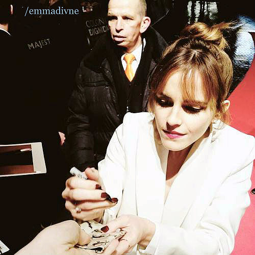 Emma en la premiere de Colonia