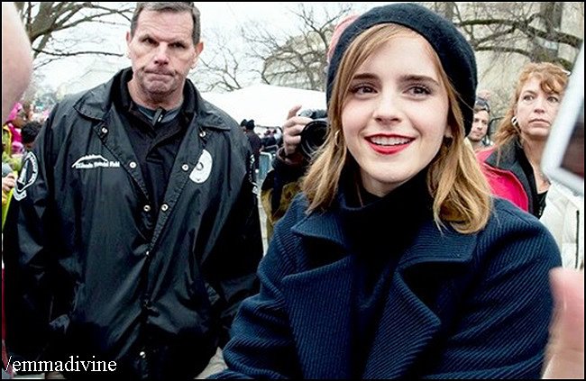 Emma - Marcha de la Mujer en Washington