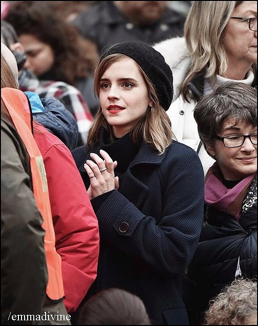 Emma - Marcha de la Mujer en Washington