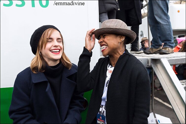Emma Watson - Marcha de la Mujer en Washington.