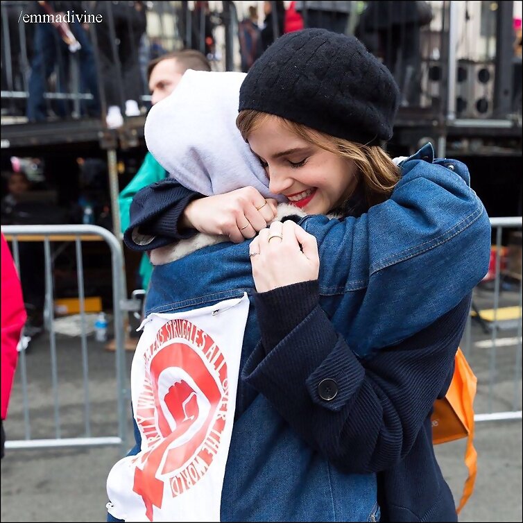 Emma - Marcha de la Mujer en Washington.