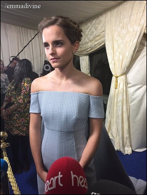 Emma Watson - Premiere Bella y Bestia en Londres