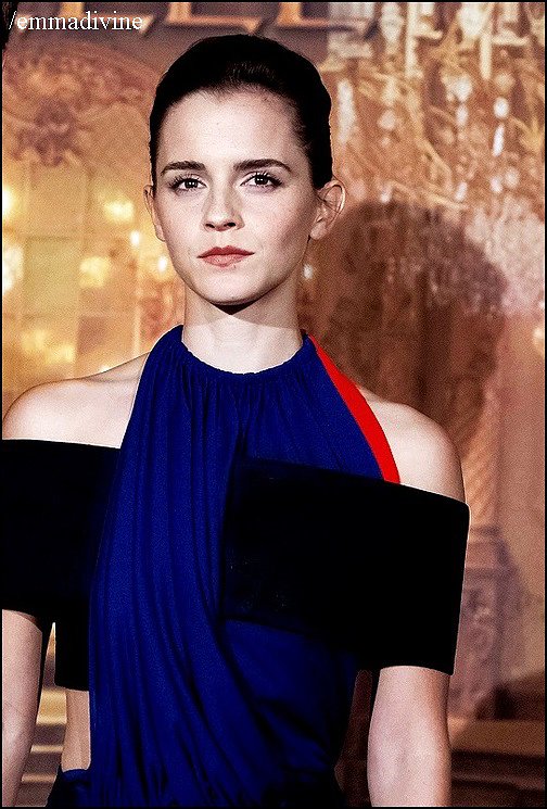 Emma - Premiere de la Bella y la Bestia en Paris