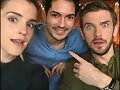 Emma y Dan Stevens