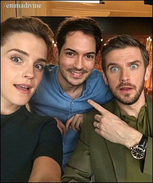 Emma y Dan Stevens