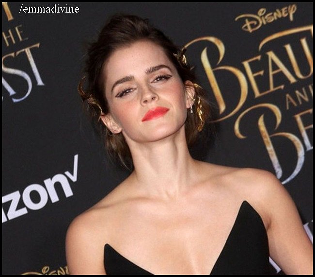 Emma - Premiere de la Bella y la Bestia