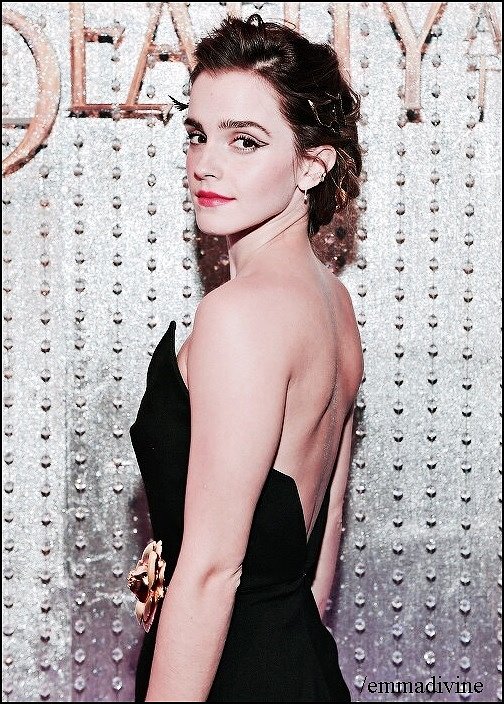 Emma - Premire de la Bella y la Bestia