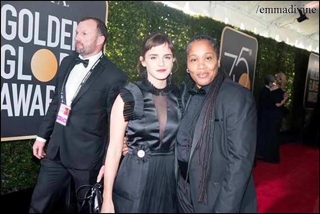 Emma Watson en los Globos de Oro