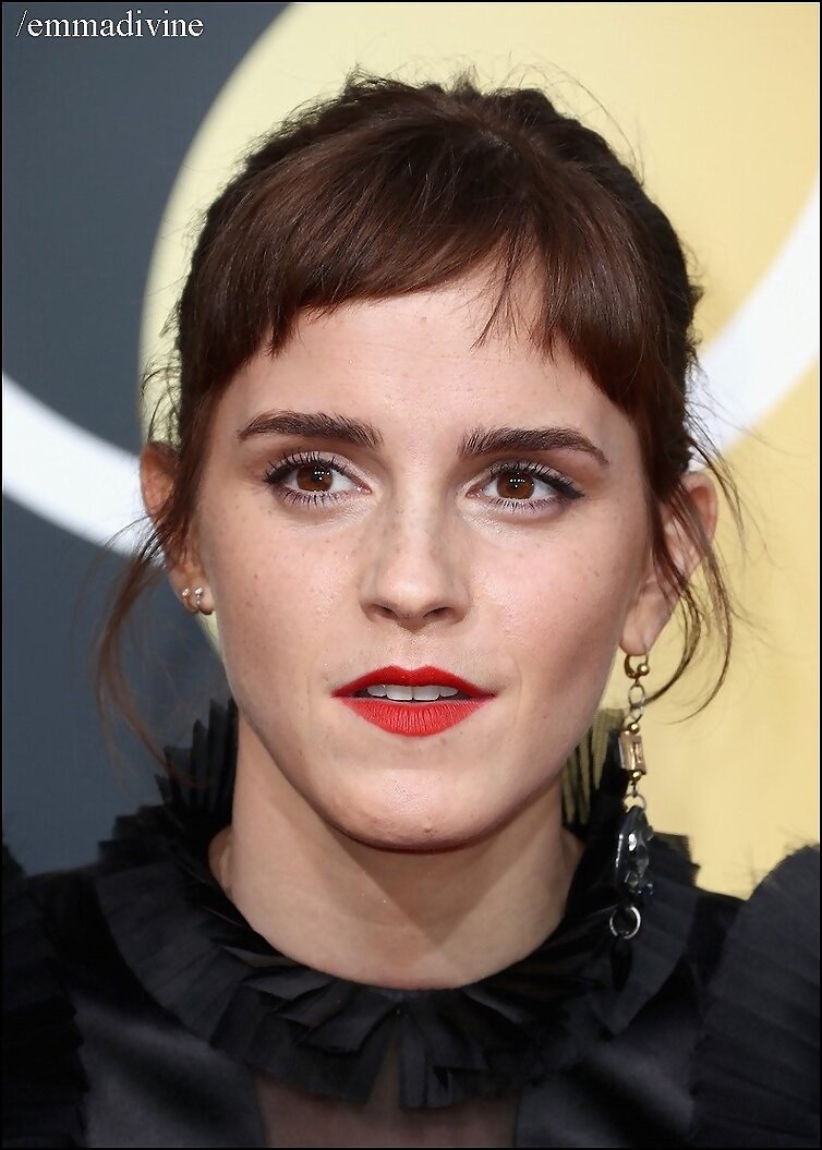 Emma Watson en los Globos de Oro
