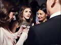 Emma en la fiesta de los Oscars 2018