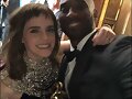 Emma en la fiesta de los Oscars 2018