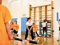 Emma Watson de visita a un colegio de primaria
