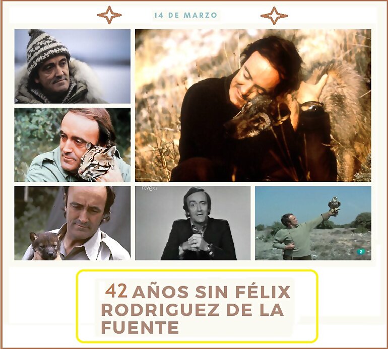 TAL DÍA COMO HOY: FELIX RODRIGUEZ DE LA FUENTE 1º