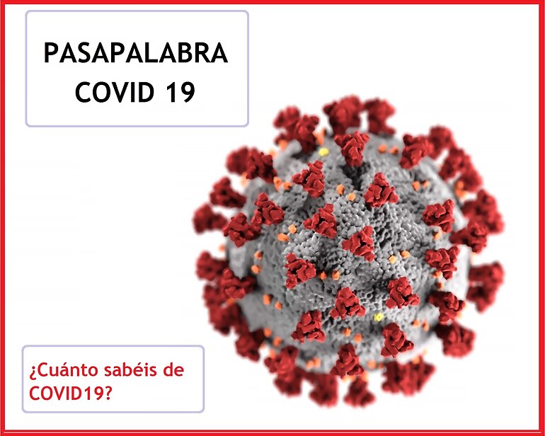 JUGAMOS: PASAPALABRA COVID 19 4º PARTE