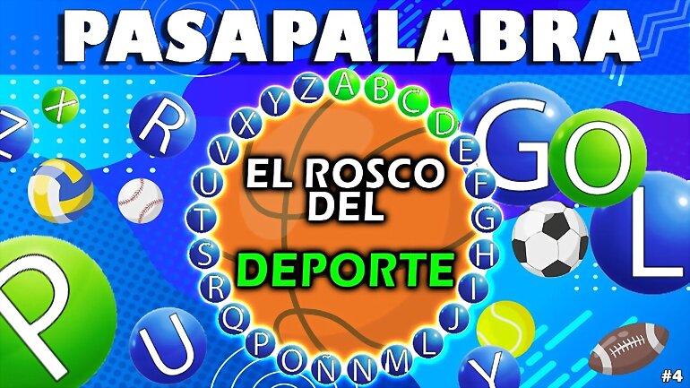 JUGAMOS: PASAPALABRA DEPORTES 4º PARTE