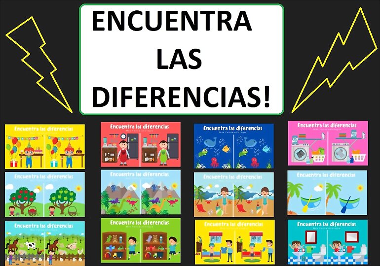 SOLUCIONES: ENCUENTRA LAS DIFERENCIAS 2º PARTE