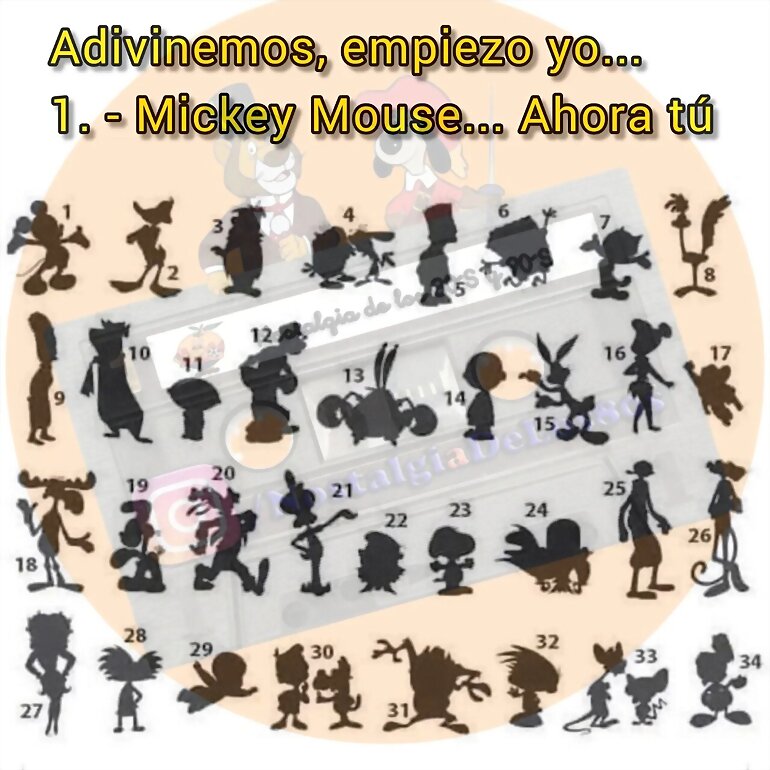 SOLUCIONES: QUIEN ES ESTE PERSONAJE 5º PARTE