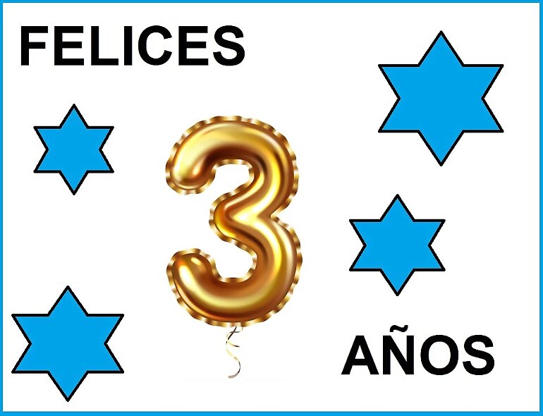 FELICES 3 AÑOS EN LA EMPRESA
