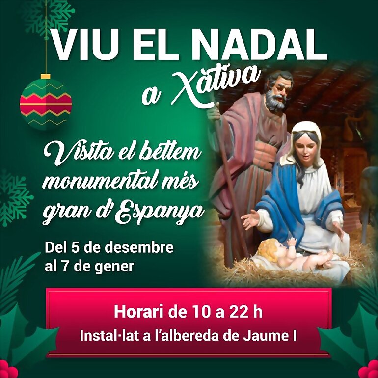 HOY VISITAMOS: EL BELEN DE XATIVA 2º PARTE