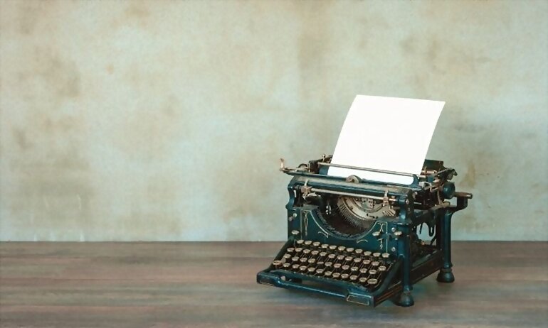 TAL DIA COMO HOY...  MAQUINA DE ESCRIBIR 1º PARTE