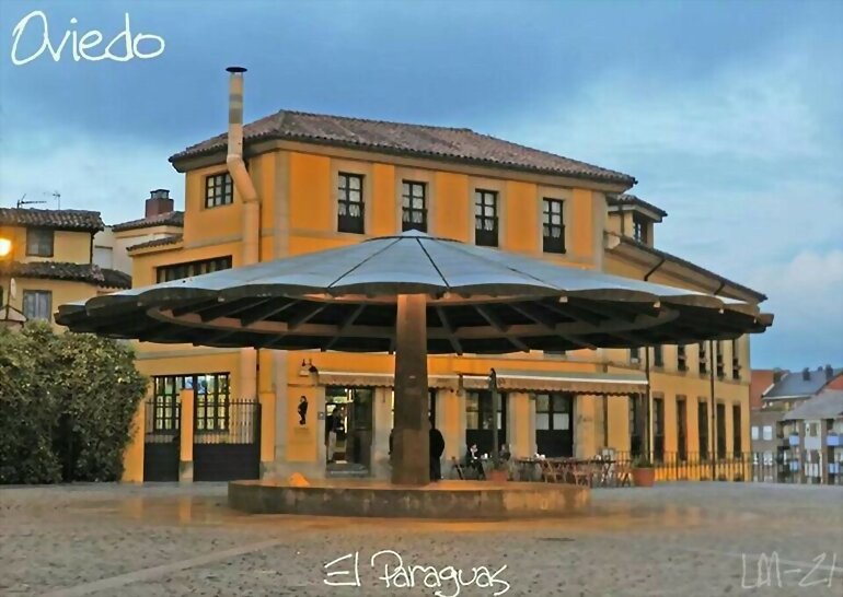 OVIEDO: PLAZA DEL PARAGUAS