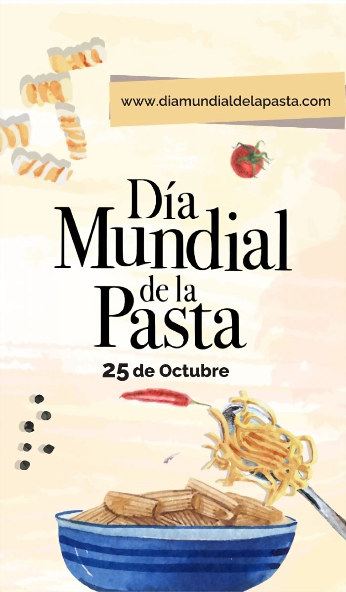 TAL DIA COMO HOY...  DIA DE LA PASTA