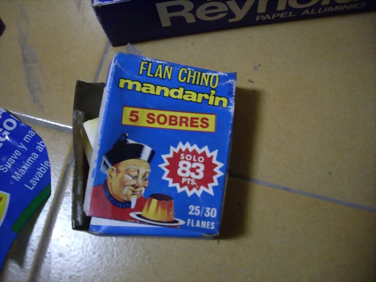 TAL DIA COMO HOY... FLAN CHINO EL MANDARIN