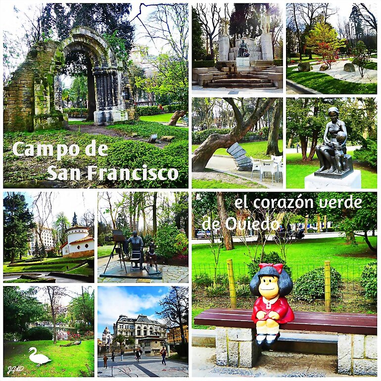 HOY VISITAMOS: OVIEDO- CAMPO DE SAN FRANCISCO 3