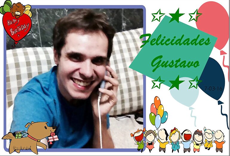 Cumpleaños de Gustavo
