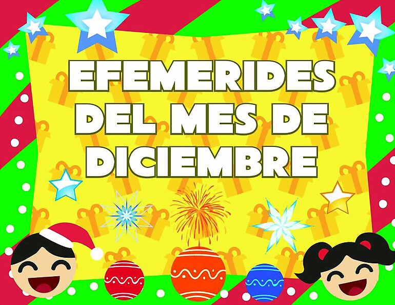 Acontecimientos NOVIEMBRE 2º PARTE y DICIEMBRE