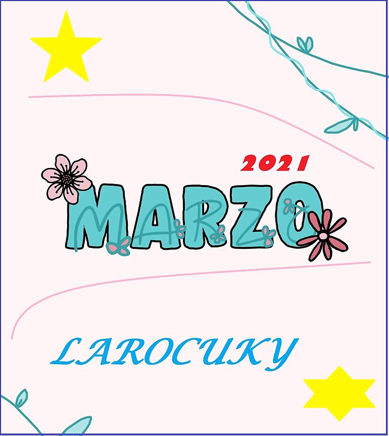 EMPEZAMOS MES...  DE MARZO!!!