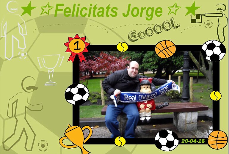 Feliz cumpleaños Jorge!