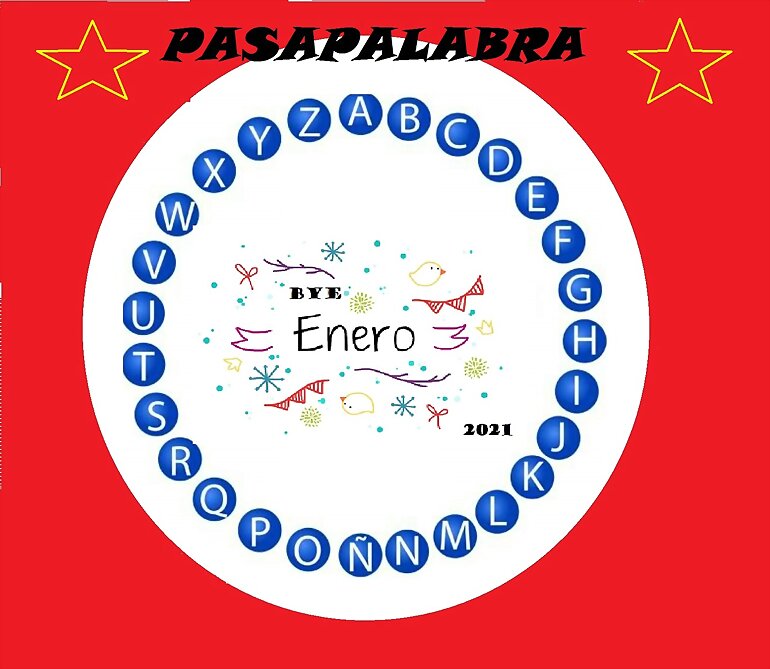 PASAPALABRA:  ENERO SOLUCIONES 2º PARTE