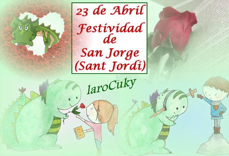 SAN JORDI: DIA DEL LIBRO