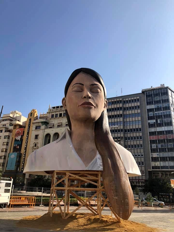 FALLAS 2021: LA MEDITADORA  2º PARTE