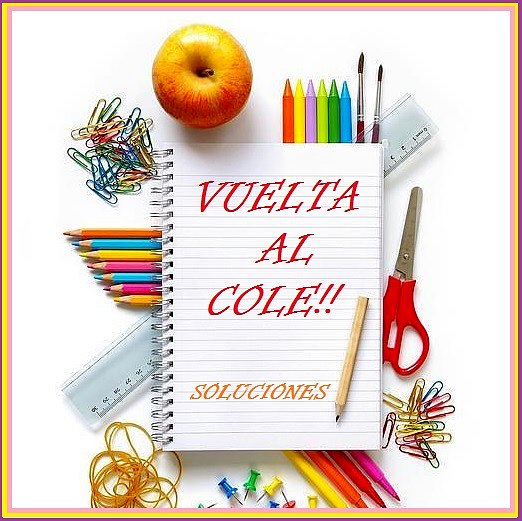 VUELTA AL COLE: SOLUCIONES SERIES 1º PARTE