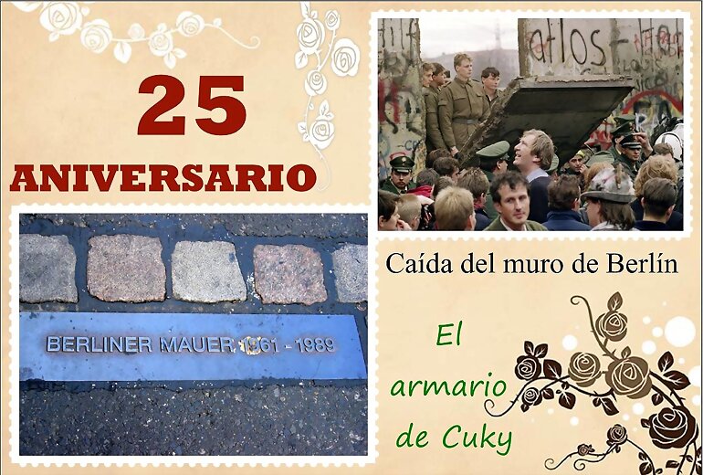 10 NOVIEMBRE: CAIDA DEL MURO DE BERLIN